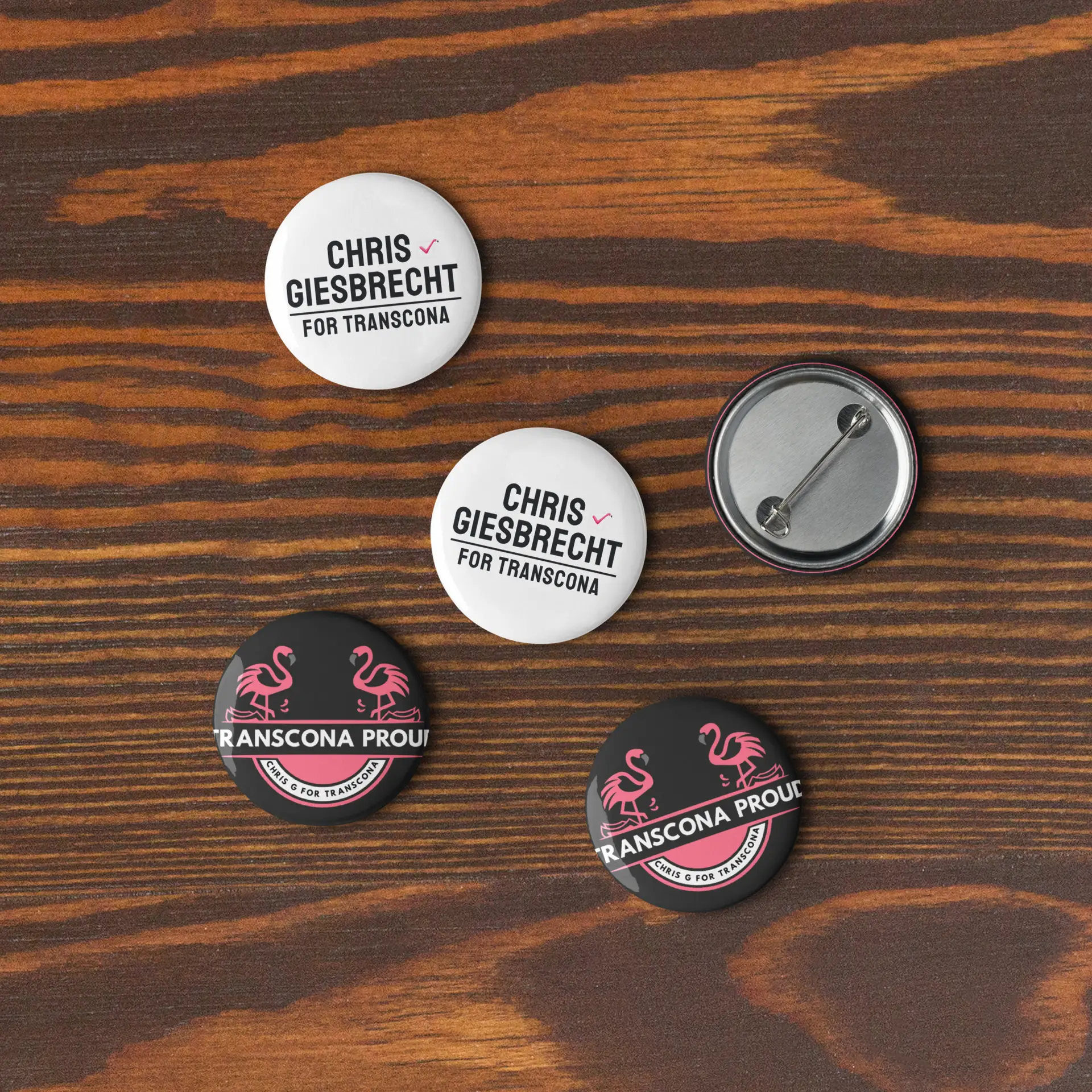 Campaign Pin Set